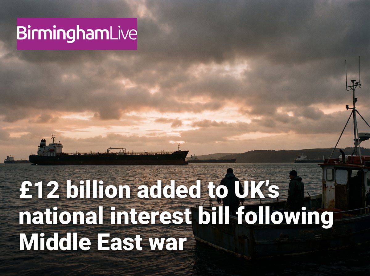 £12 billion added to UK’s national interest bill following Middle East war
