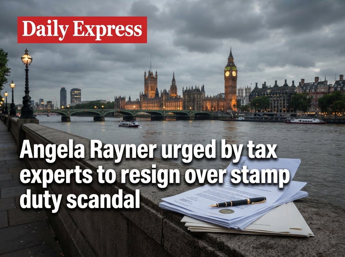 Angela Rayner urged by tax experts to resign over stamp duty scandal