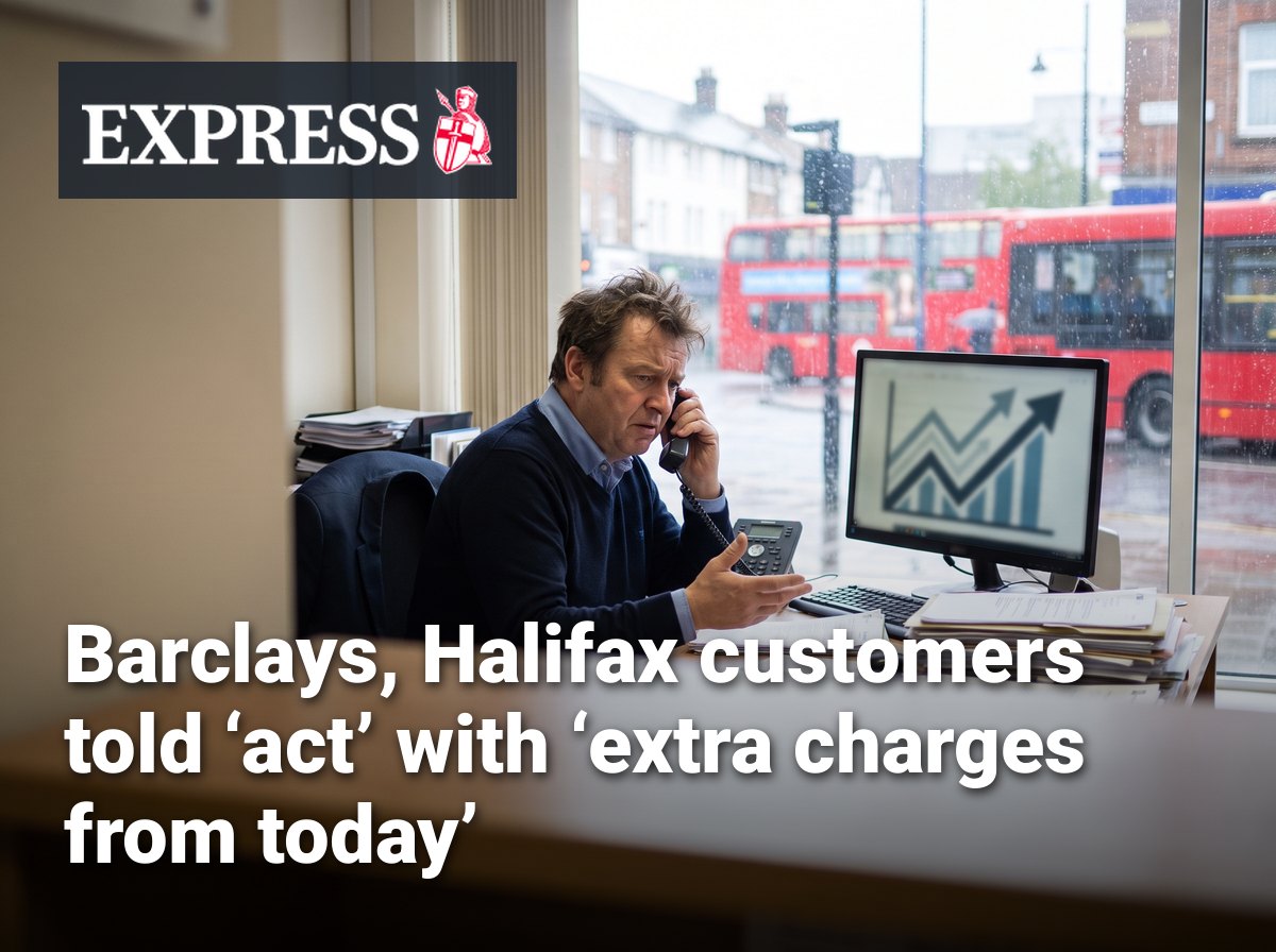 Barclays, Halifax customers told ‘act’ with ‘extra charges from today’