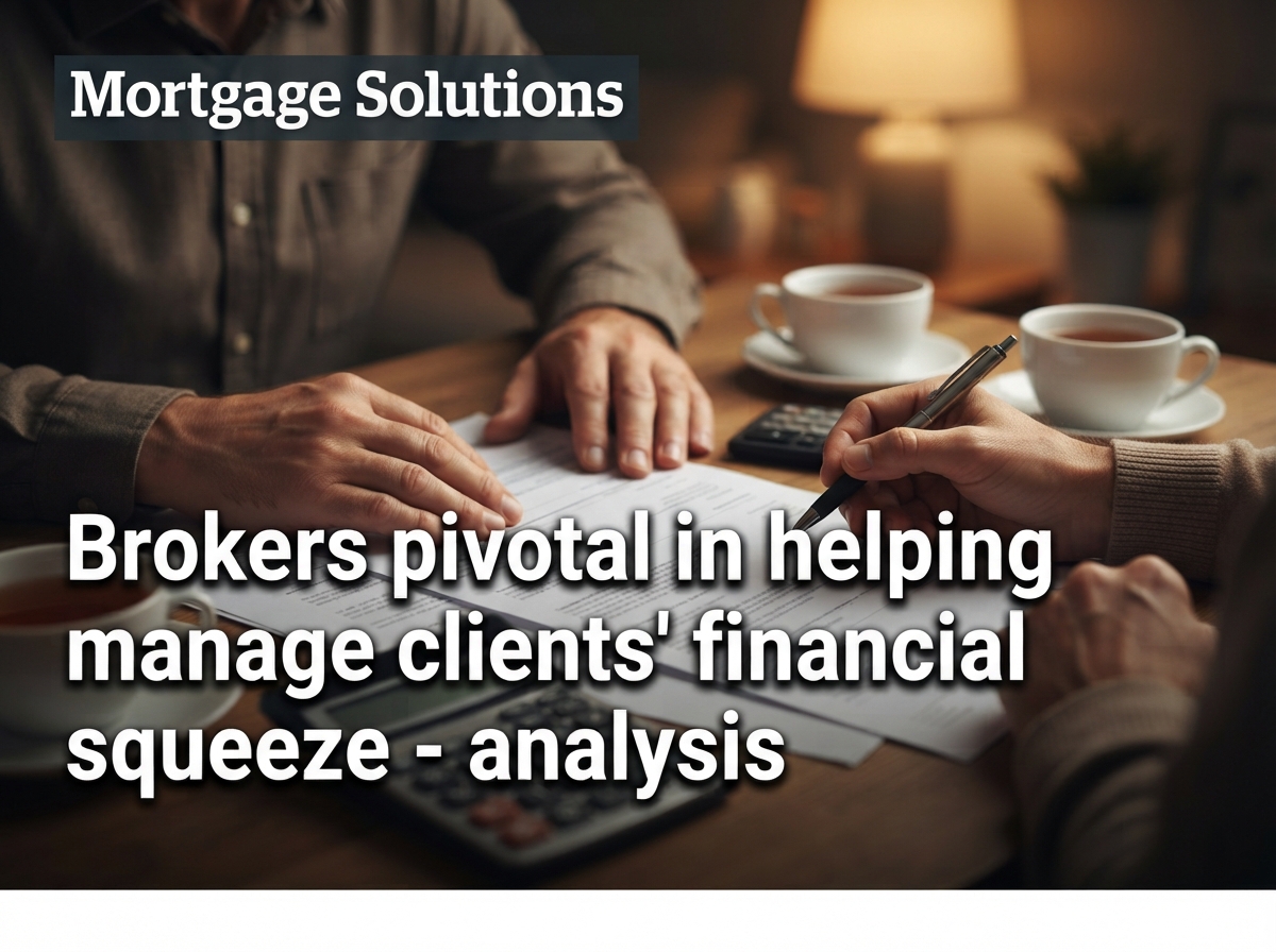Brokers pivotal in helping manage clients' financial squeeze - analysis
