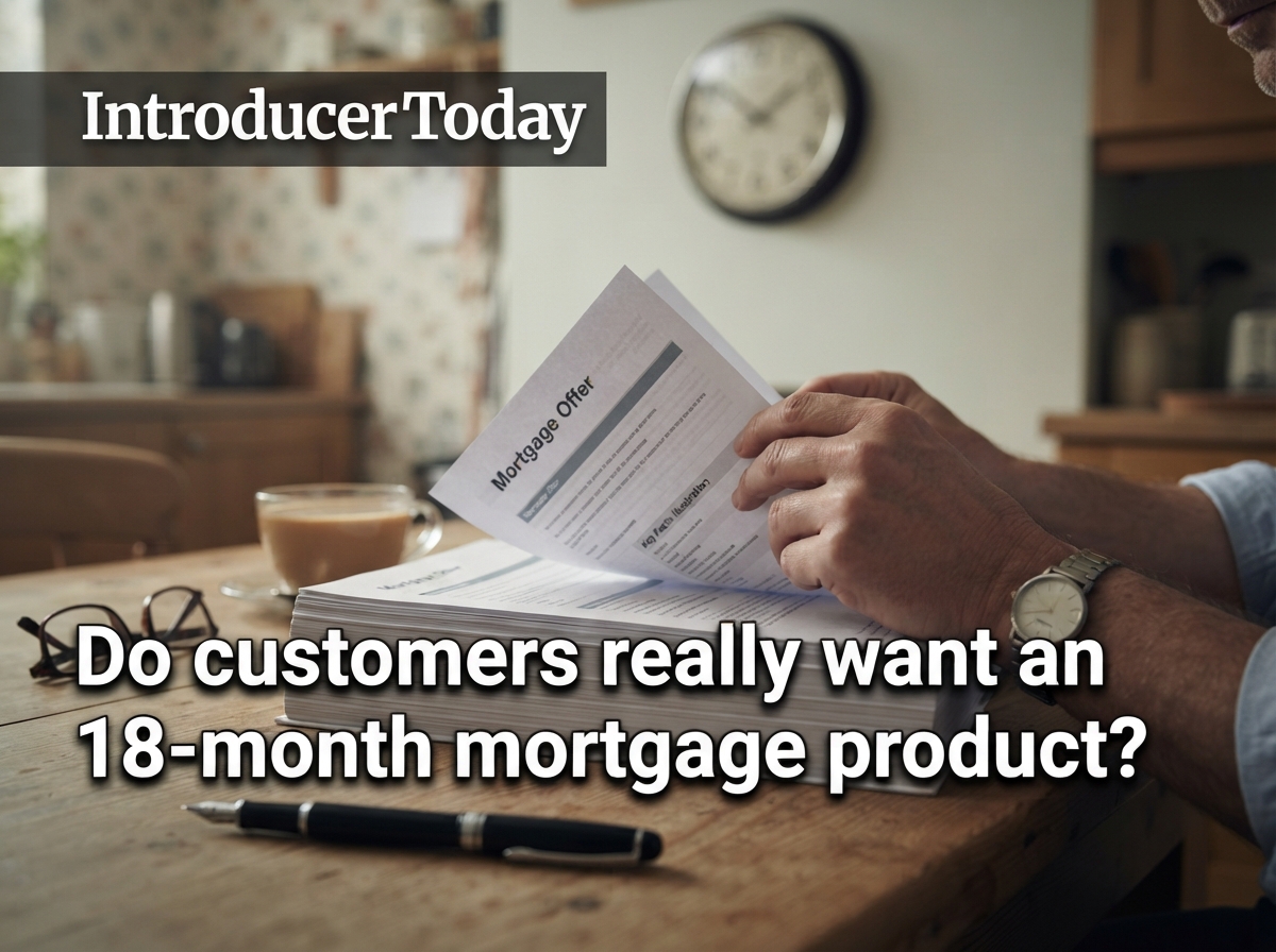 Do customers really want an 18-month mortgage product?