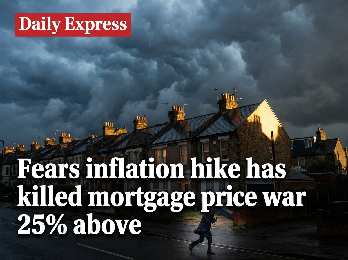 Fears inflation hike has killed mortgage price war