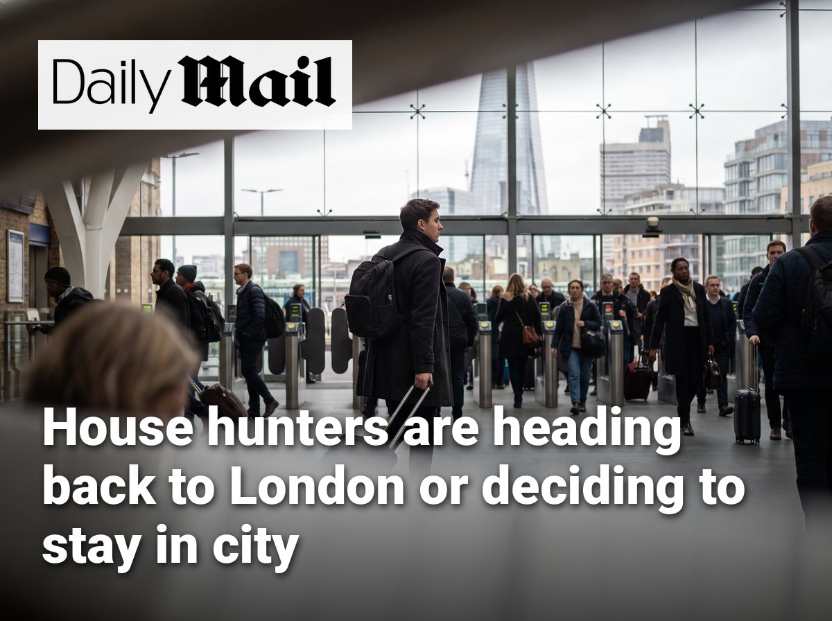 House hunters are heading back to London or deciding to stay in city