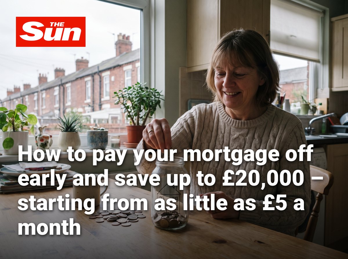 How to pay your mortgage off early and save up to £20,000 – starting from as little as £5 a month
