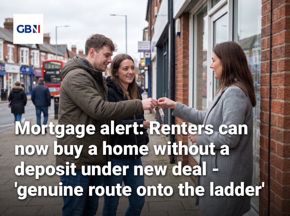 Mortgage alert: Renters can now buy a home without a deposit under new deal - 'genuine route onto the ladder'