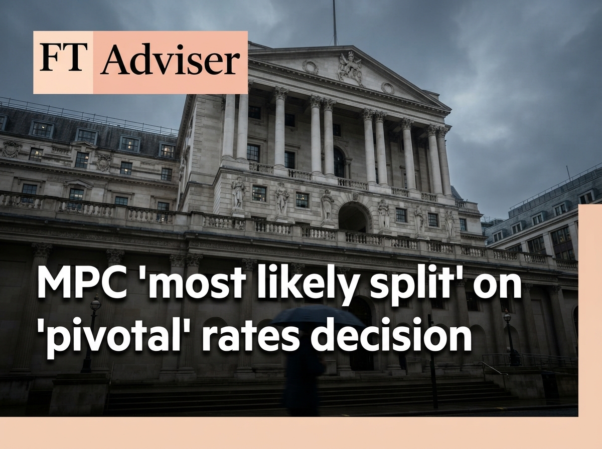 MPC 'most likely split' on 'pivotal' rates decision