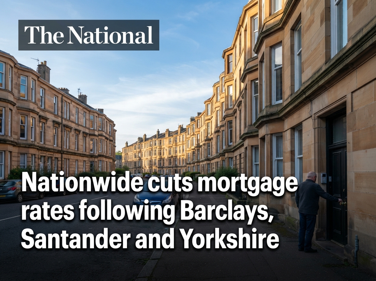 Nationwide cuts mortgage rates following Barclays, Santander and Yorkshire