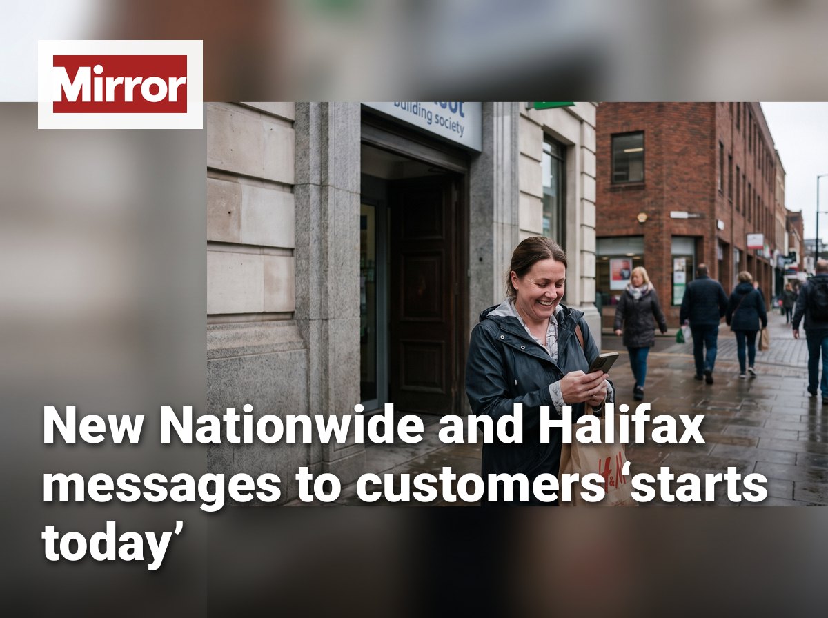 New Nationwide and Halifax messages to customers ‘starts today’