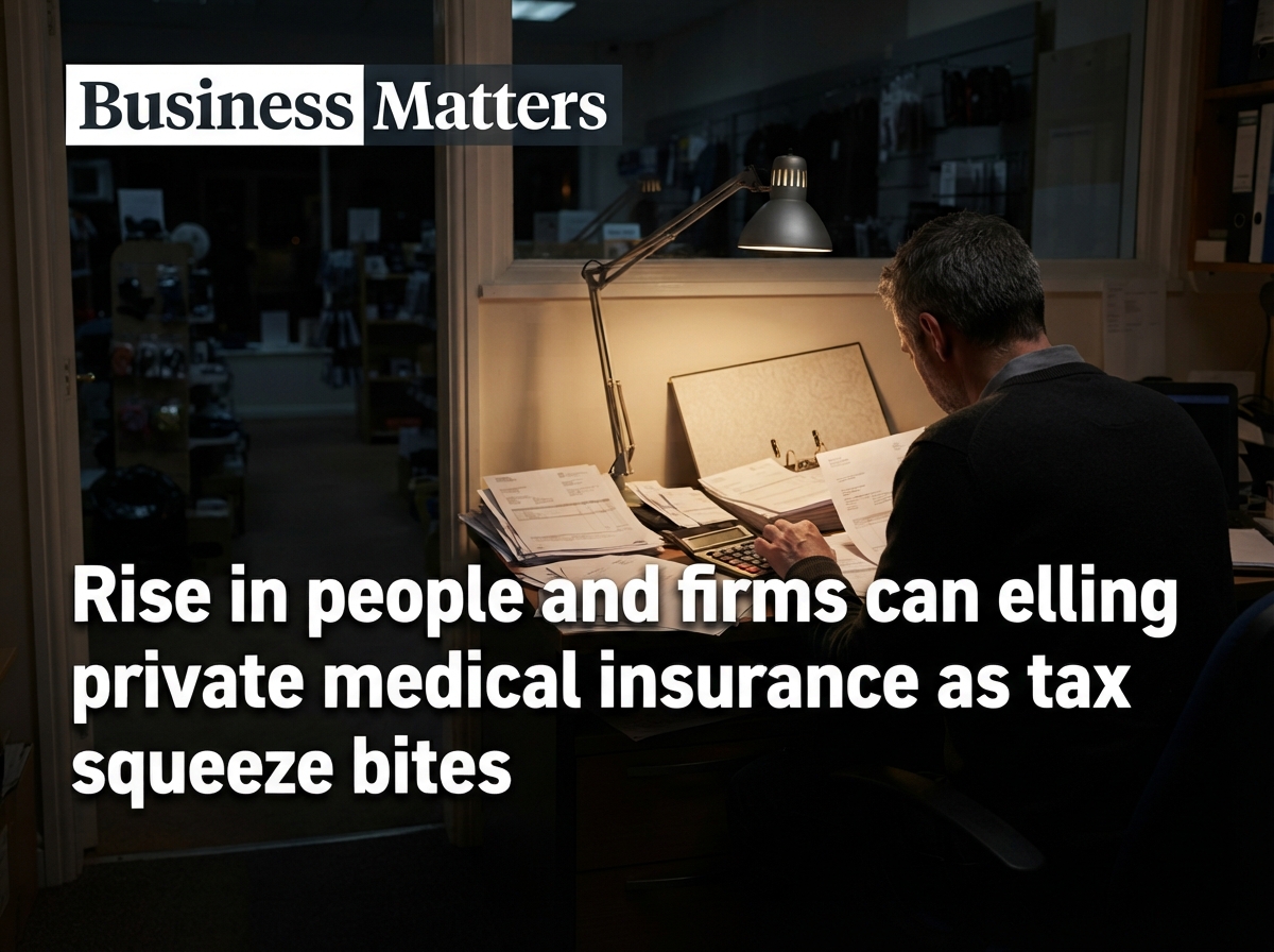 Rise in people and firms cancelling private medical insurance as tax squeeze bites