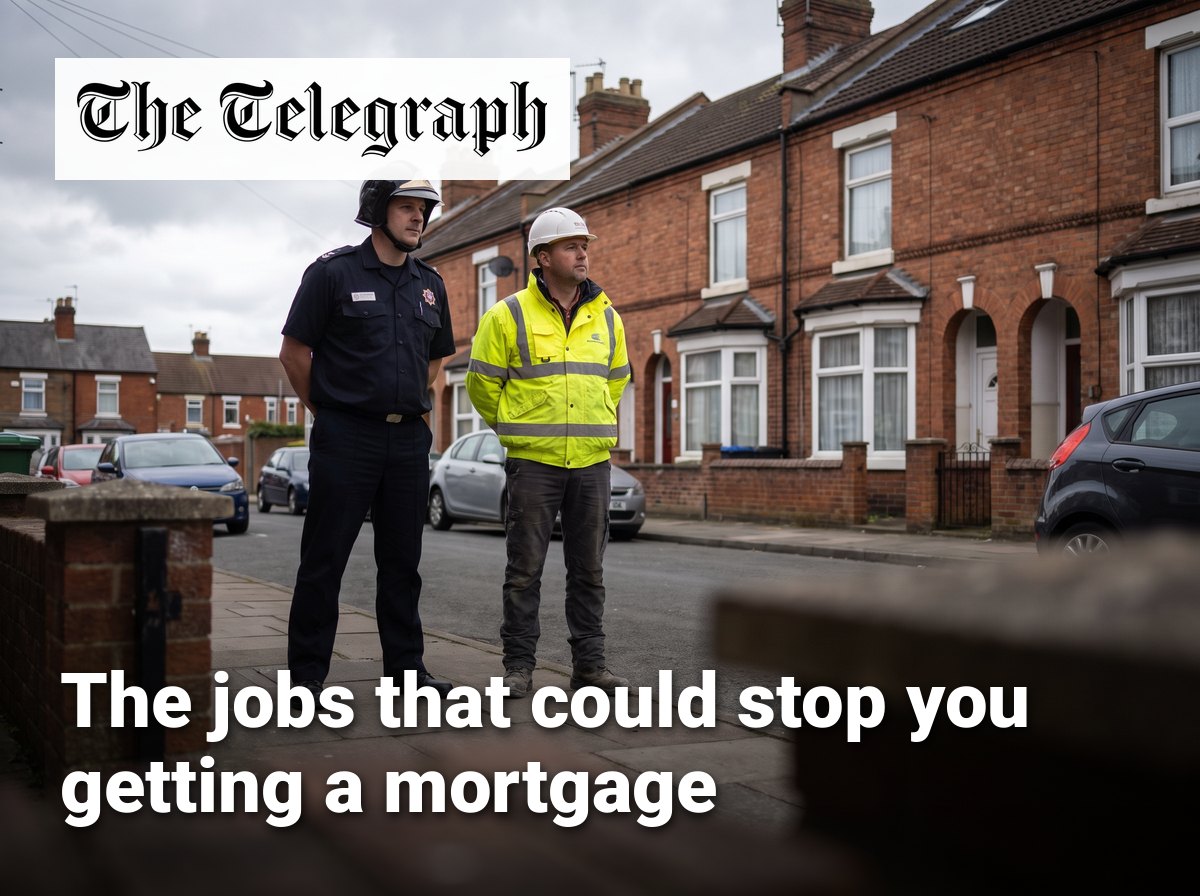 The jobs that could stop you getting a mortgage