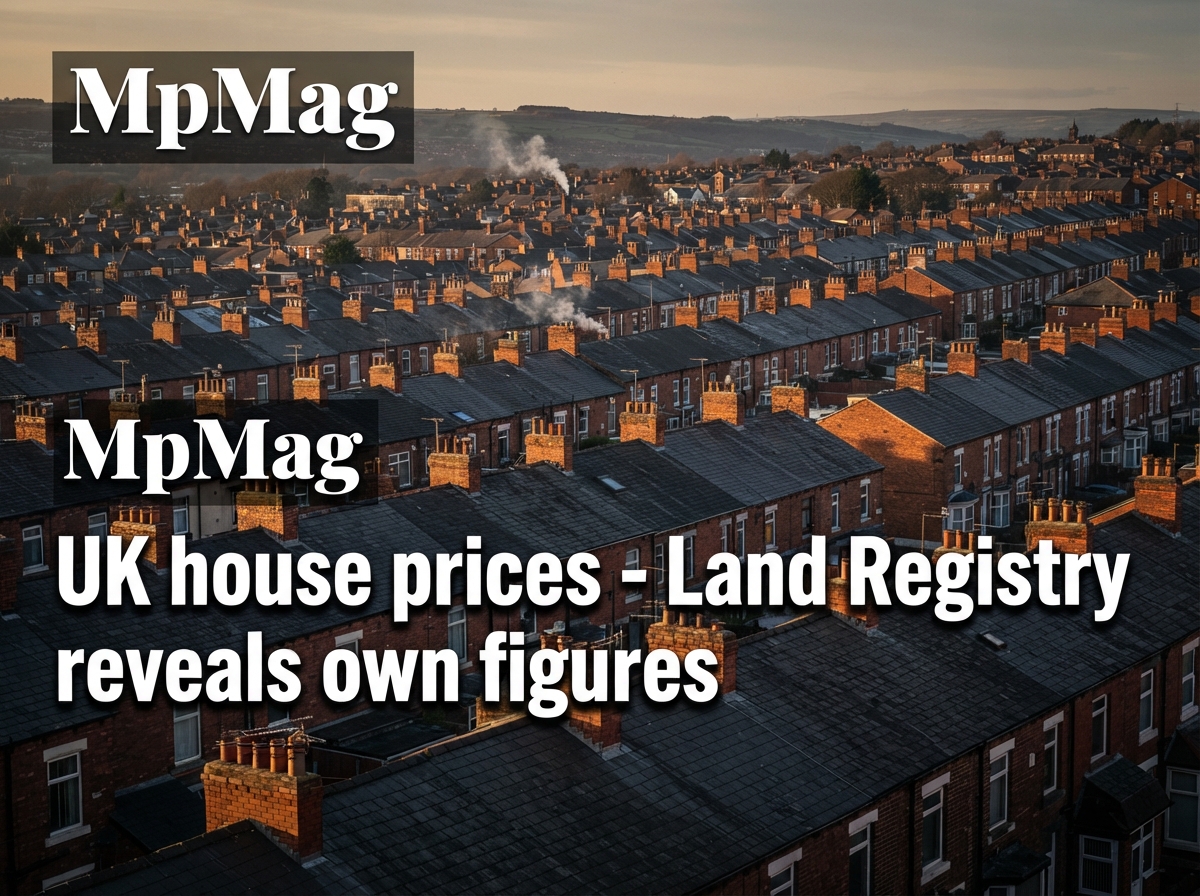 UK house prices - Land Registry reveals own figures