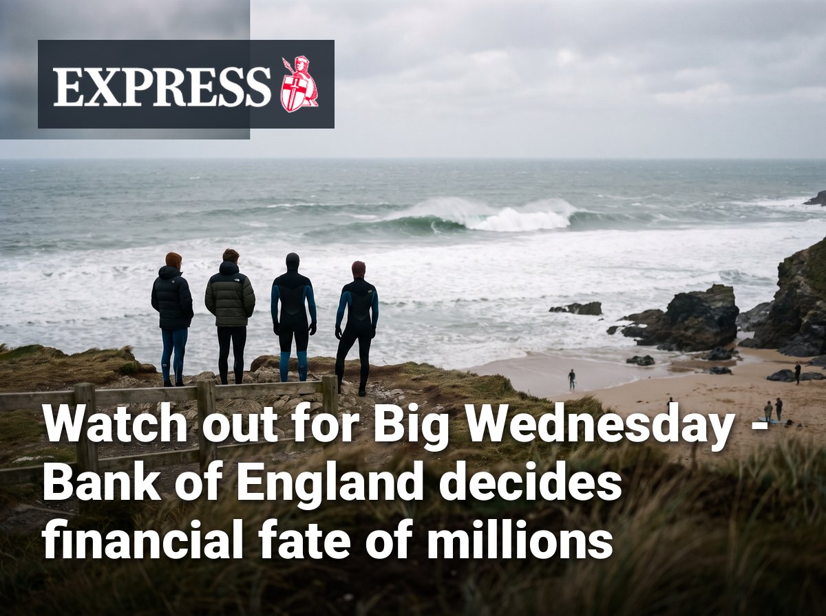 Watch out for Big Wednesday - Bank of England decides financial fate of millions