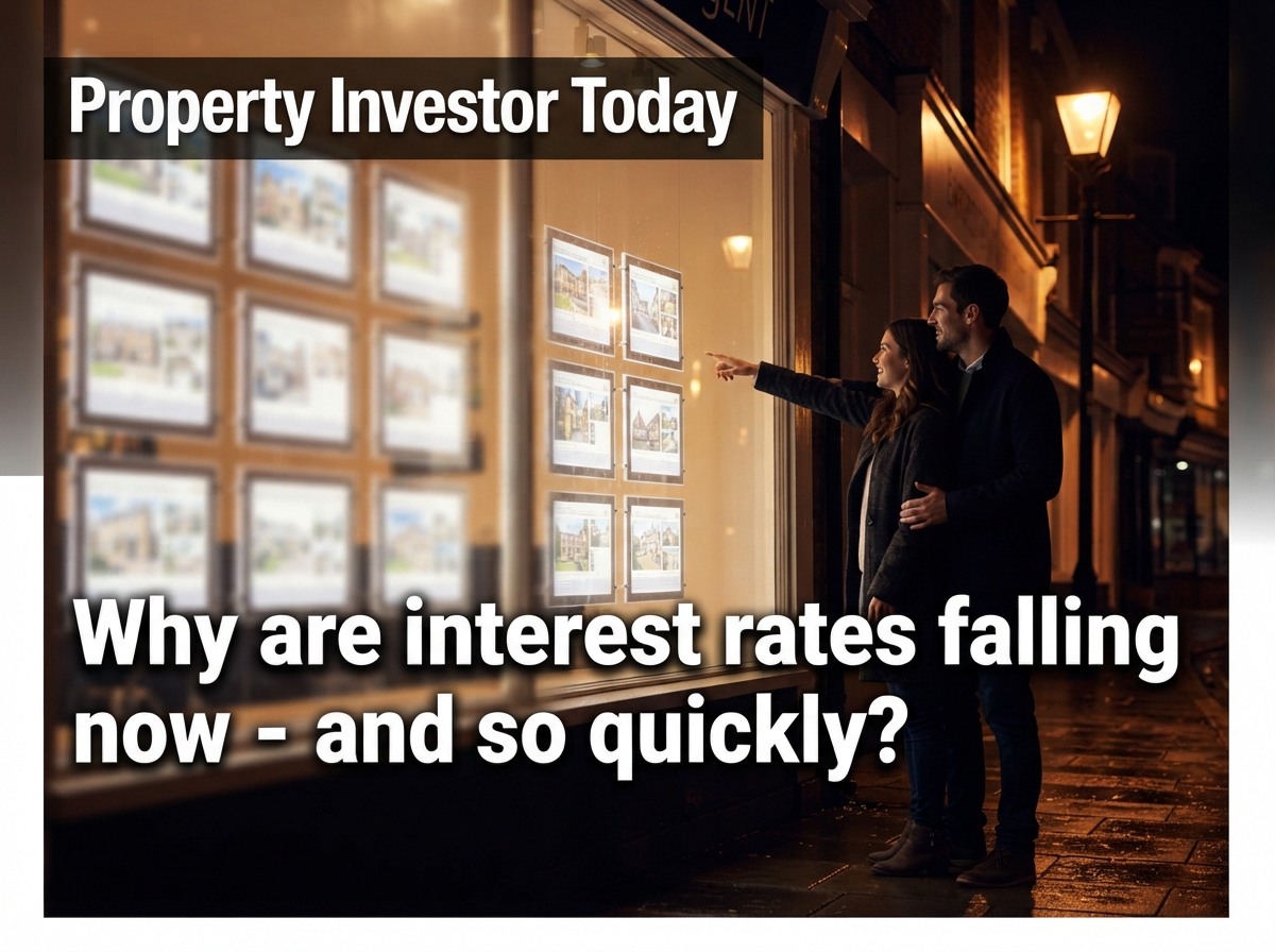 Why are interest rates falling now - and so quickly?