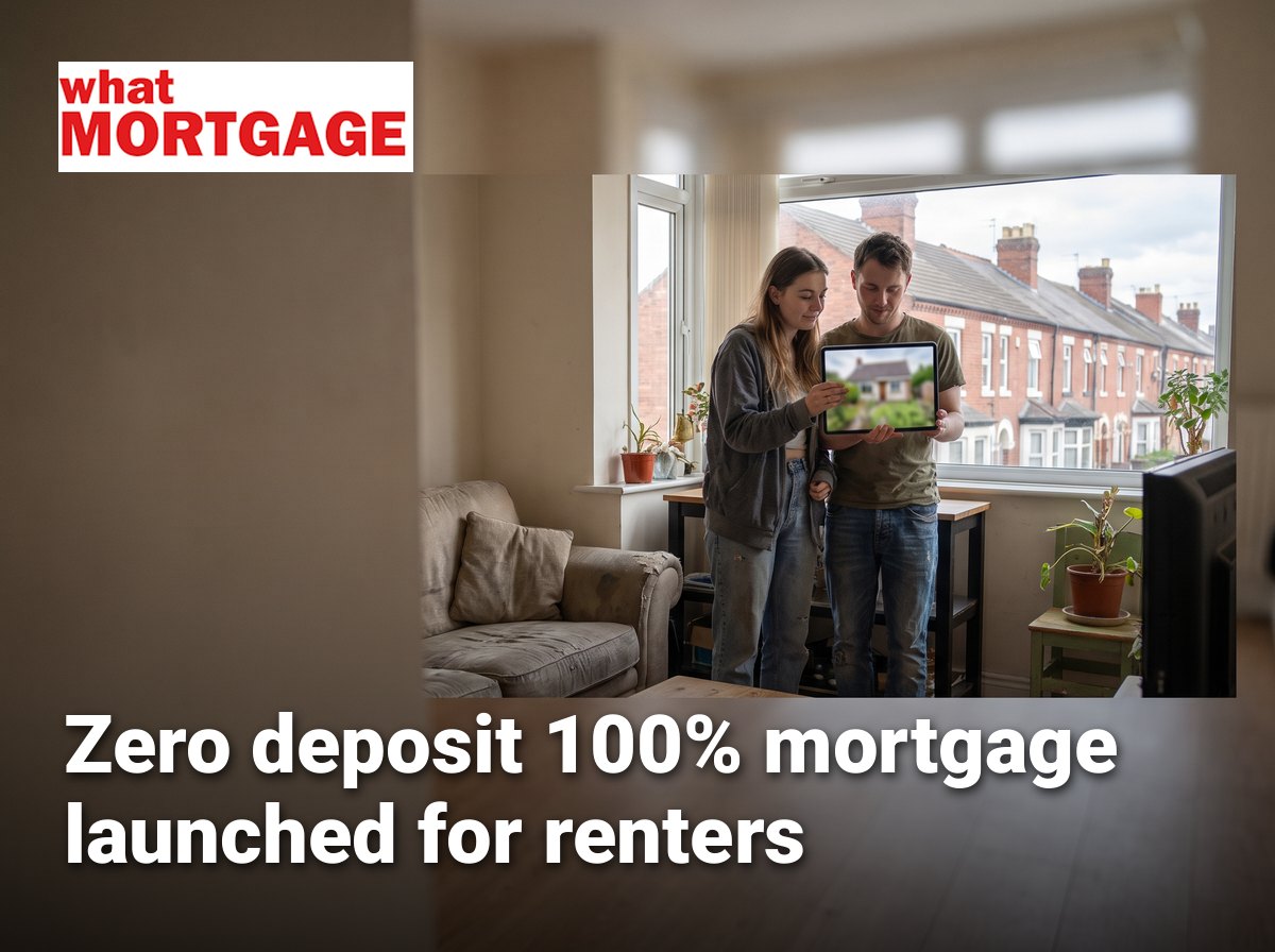 Zero deposit 100% mortgage launched for renters